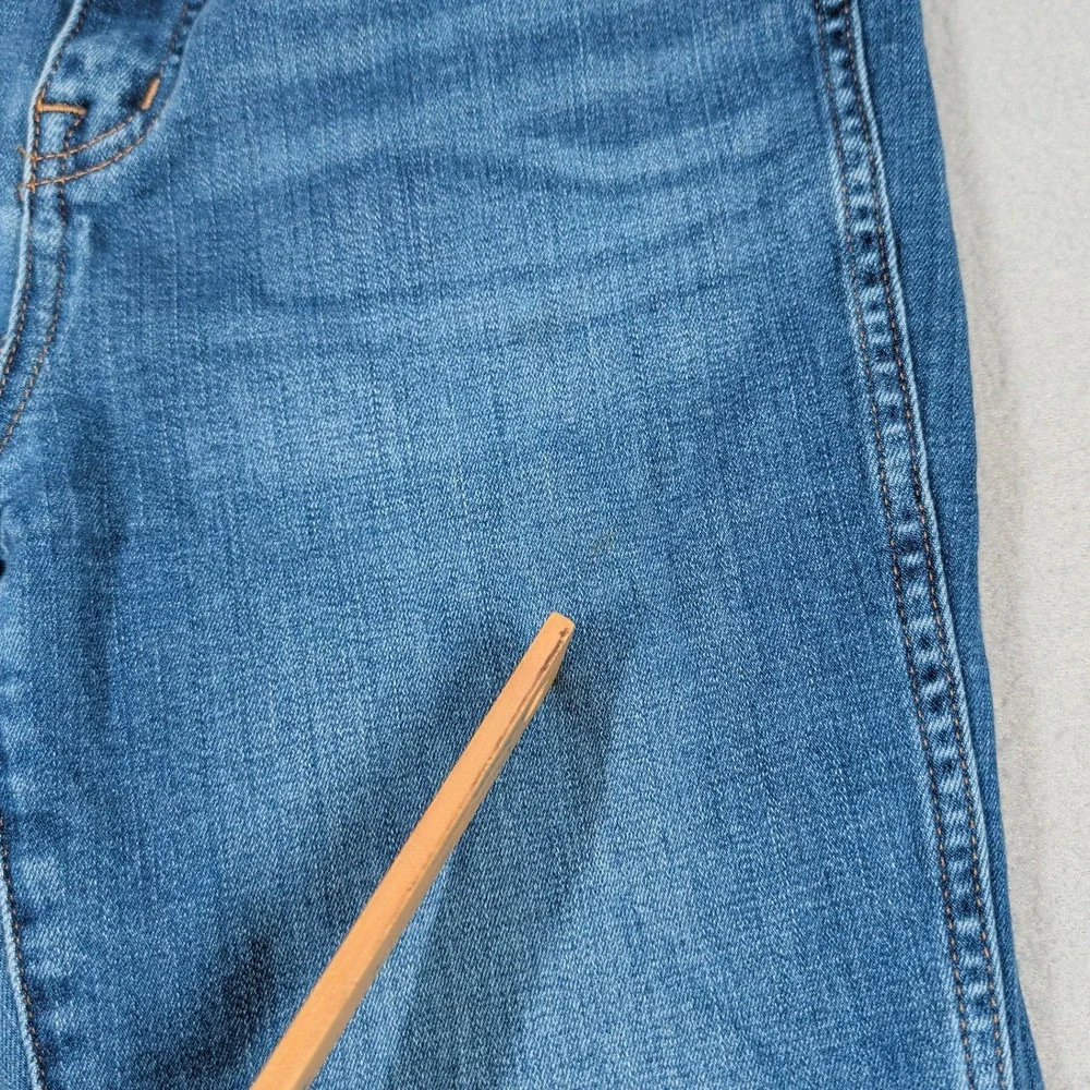 Madewell Jeans 10 Roadtripper Skinny Womens 29T Tall Blue Denim High‎ Rise